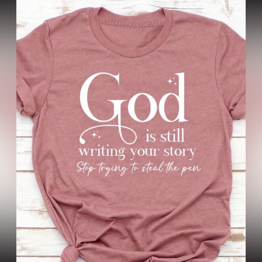 Women's Graphic  Short Sleeve T Shirt Pink Small